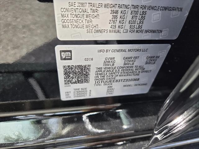 2026 GMC Sierra 1500 Crew Cab, Short Bed, AT4, 4WD