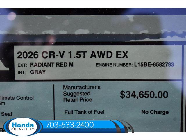 2026 Honda CR-V EX AWD