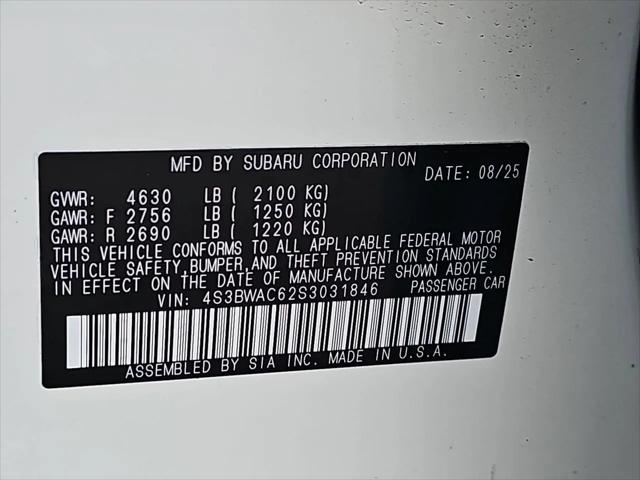 2025 Subaru Legacy Premium