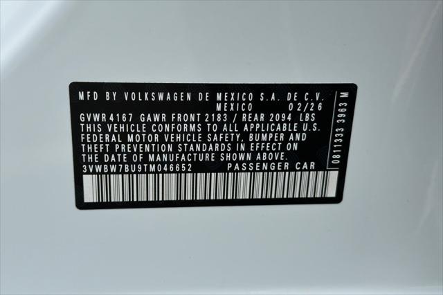 2026 Volkswagen Jetta Sport