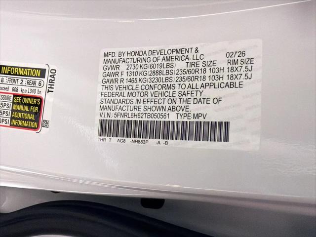2026 Honda Odyssey EX-L