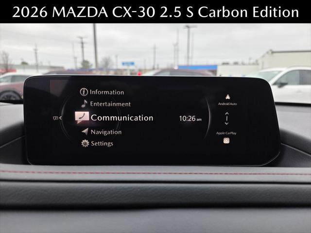 2026 Mazda CX-30 2.5 S Carbon Edition