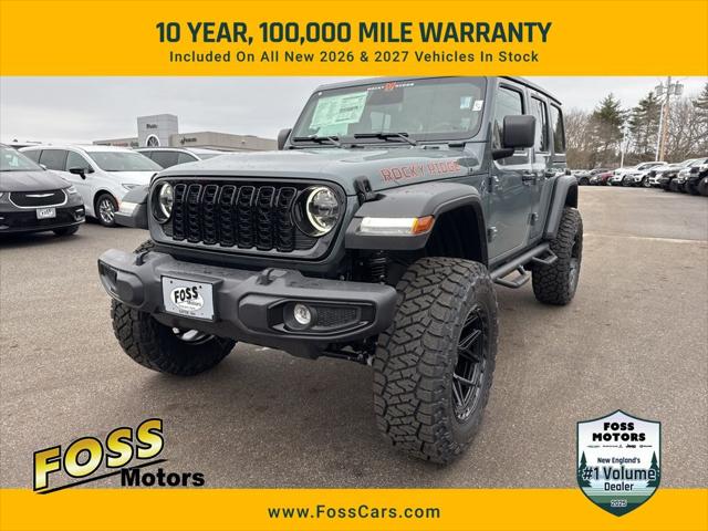 2026 Jeep Wrangler 4-Door Willys 4x4 for sale in Exeter, NH