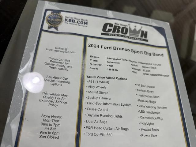 2024 Ford Bronco Sport Big Bend