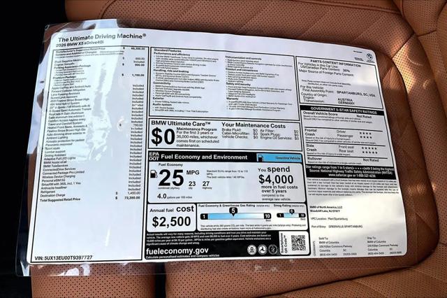 2026 BMW X5 sDrive40i
