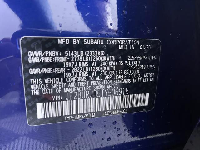 2026 Subaru Outback Touring XT