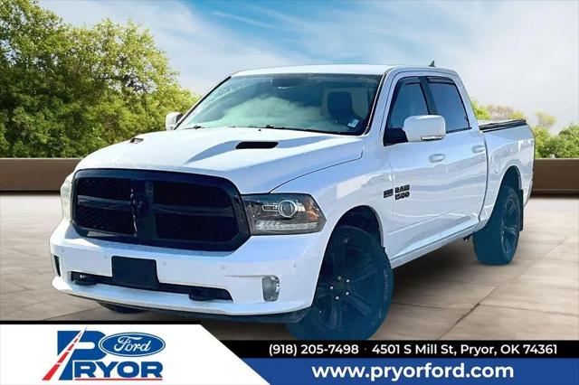 2017 Ram 1500 Night Crew Cab 4x4 5'7" Box for sale in Pryor, OK