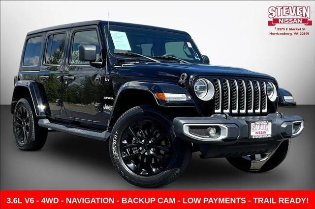 2021 Jeep Wrangler 4xe Unlimited Sahara 4x4 for sale in Harrisonburg, VA