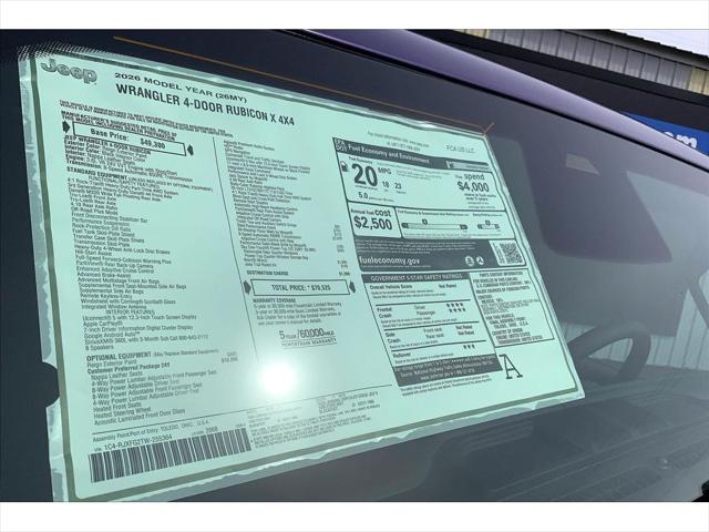 2026 Jeep Wrangler 4-Door Recon 4x4