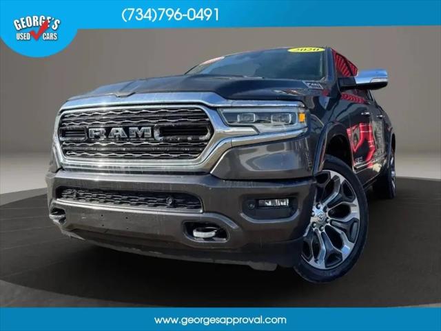 2020 Ram 1500 Limited Crew Cab 4x4 57 Box for sale in Brownstown Charter Twp, MI