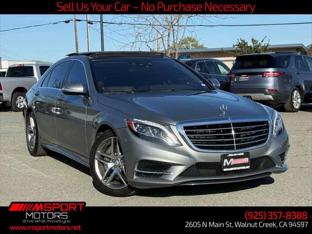 2015 Mercedes-Benz S 550 Sedan for sale in Walnut Creek, CA