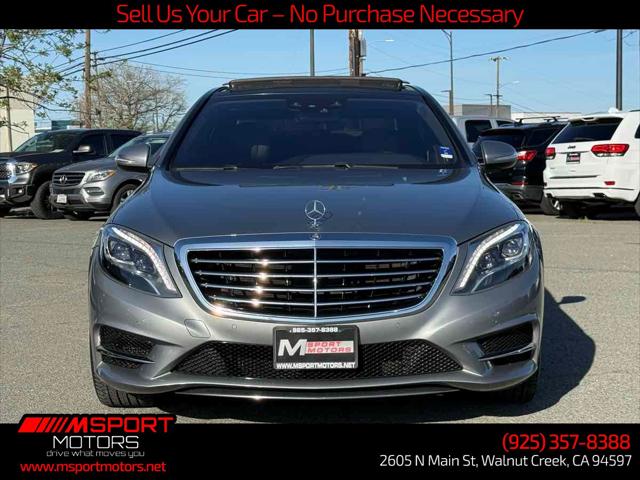 2015 Mercedes-Benz S 550 Sedan