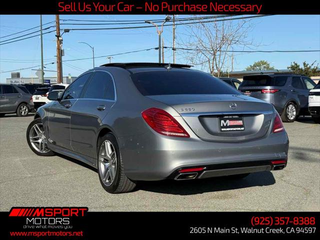 2015 Mercedes-Benz S 550 Sedan