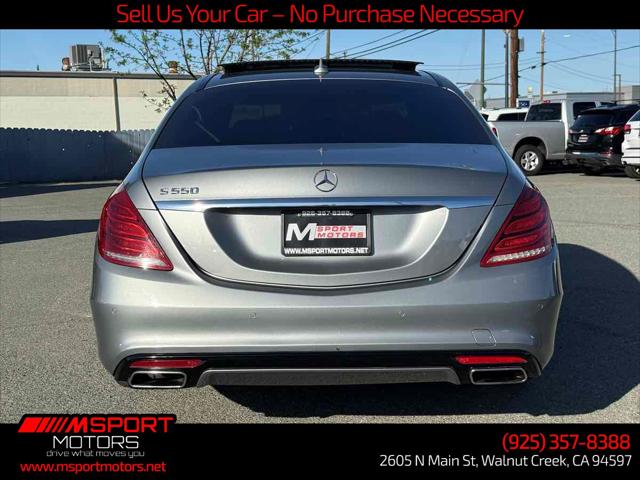 2015 Mercedes-Benz S 550 Sedan