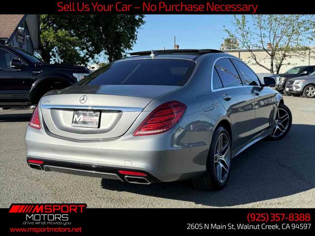 2015 Mercedes-Benz S 550 Sedan