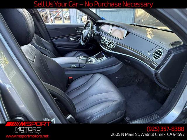 2015 Mercedes-Benz S 550 Sedan