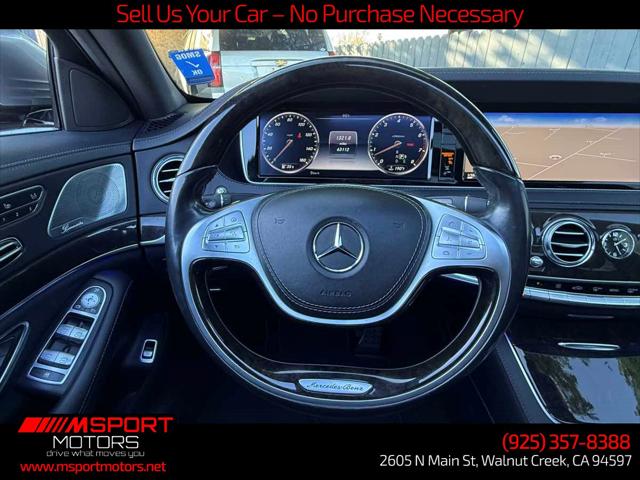 2015 Mercedes-Benz S 550 Sedan