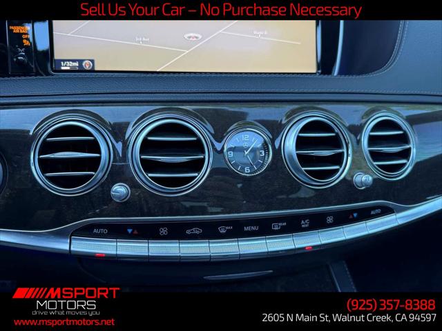 2015 Mercedes-Benz S 550 Sedan