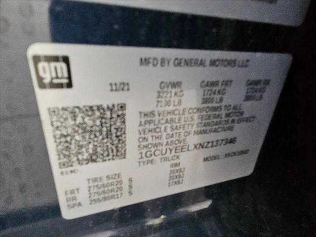 2022 Chevrolet Silverado 1500 4WD Crew Cab Short Bed RST