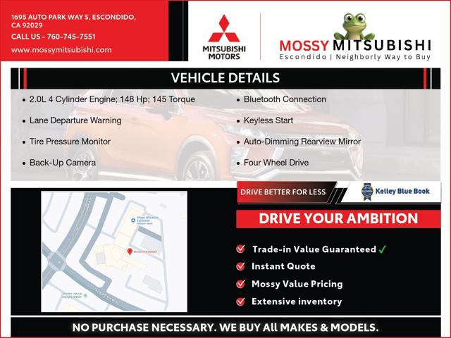 2026 Mitsubishi Outlander Sport 2.0 TRAIL EDITION
