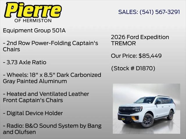 2026 Ford Expedition Tremor