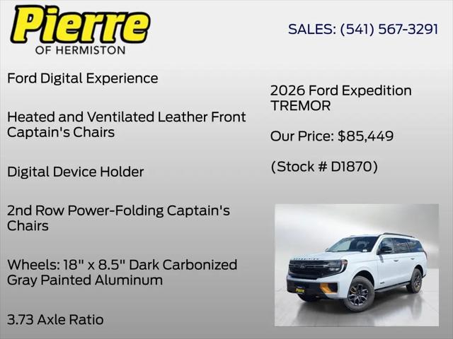 2026 Ford Expedition Tremor