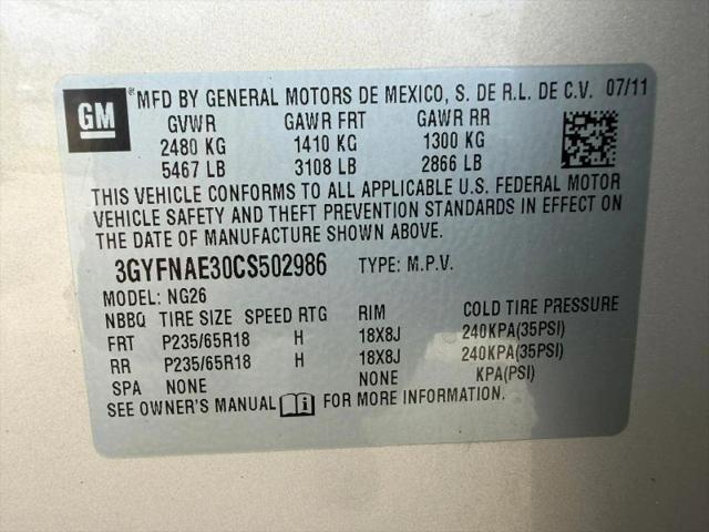 2012 Cadillac SRX Luxury Collection