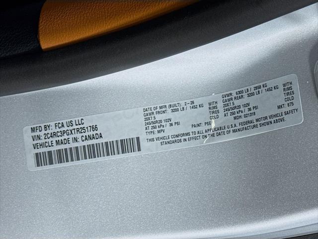 2026 Chrysler Pacifica Pinnacle AWD