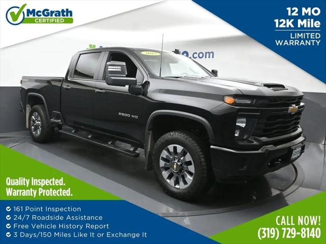 2025 Chevrolet Silverado 2500HD 4WD Crew Cab Standard Bed Custom for sale in Dubuque, IA
