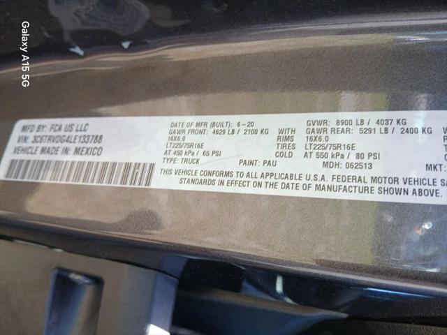 2020 Ram ProMaster 2500 Cargo Van High Roof 159" WB