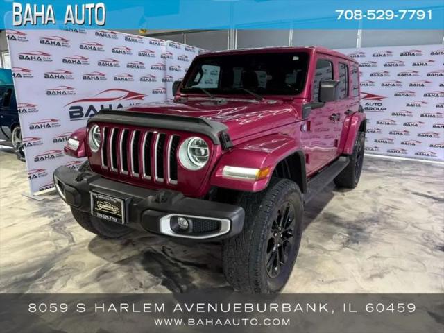 2021 Jeep Wrangler 4xe Unlimited Sahara 4x4 for sale in Burbank, IL