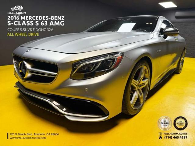 2016 Mercedes-Benz AMG S 63 4MATIC for sale in Anaheim, CA