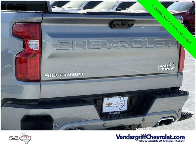 2026 Chevrolet Silverado 1500 4WD Crew Cab Short Bed High Country