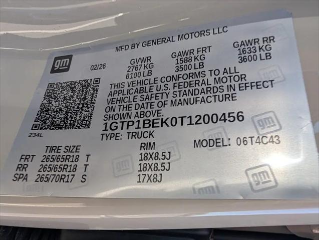 2026 GMC Canyon Elevation, RWD