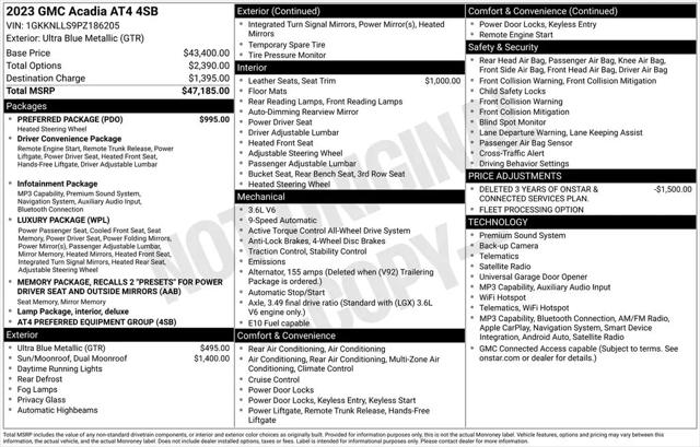 2023 GMC Acadia AWD AT4