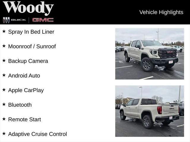 2026 GMC Sierra 1500 Crew Cab, Short Bed, AT4X, 4WD