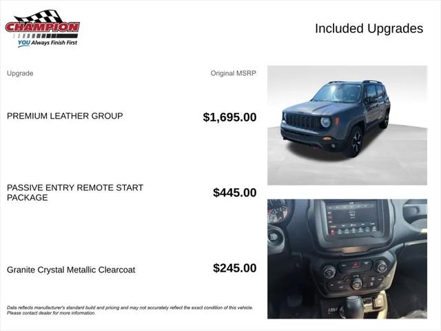 2020 Jeep Renegade Trailhawk 4x4