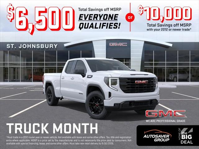 2026 GMC Sierra 1500 Double Cab, Standard Bed, Elevation, 4WD for sale in Saint Johnsbury, VT