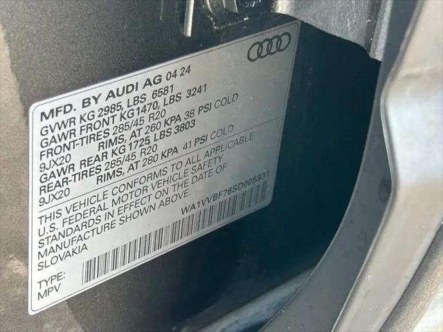 2025 Audi Q7 Prestige 55 TFSI quattro Tiptronic