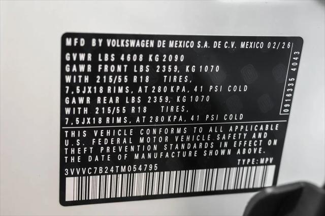 2026 Volkswagen Taos SE