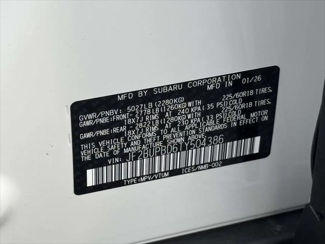 2026 Subaru Outback Premium