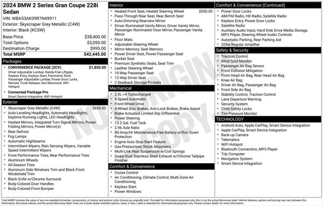 2024 BMW Coupe sDrive for sale in Manvel, TX