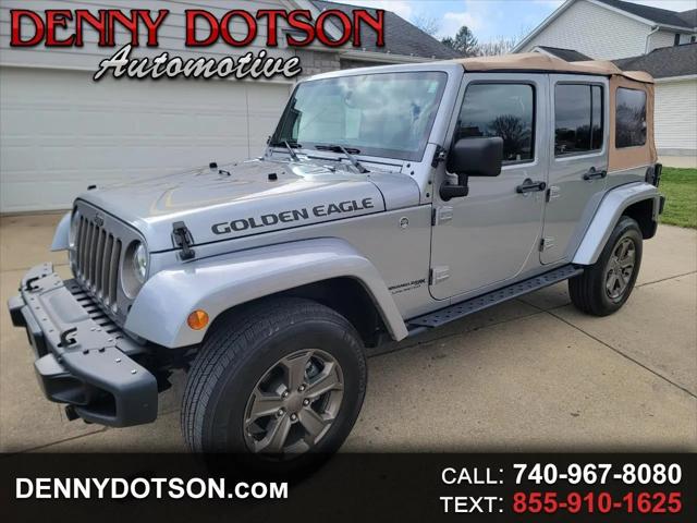 2018 Jeep Wrangler JK Unlimited Golden Eagle 4x4 for sale near Johnstown, OH