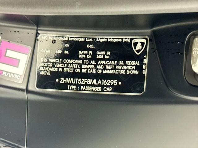 2021 Lamborghini Huracan Evo Spyder