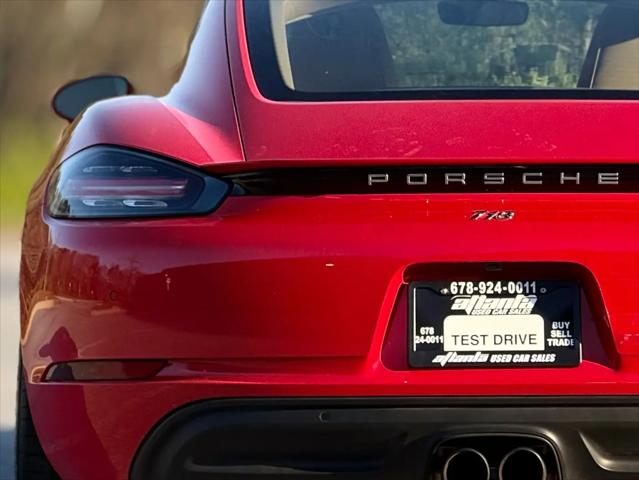 2017 Porsche 718 Cayman S