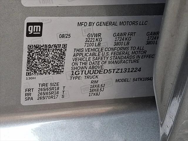 2026 GMC Sierra 1500 Crew Cab, Short Bed, SLT, 4WD