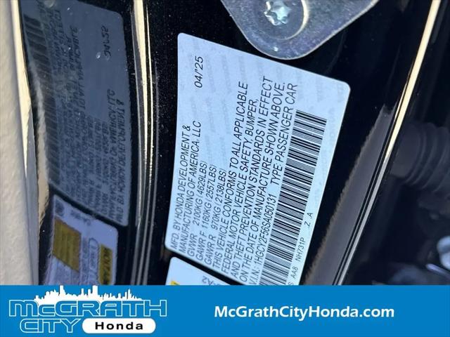 2025 Honda Accord Sedan Sport