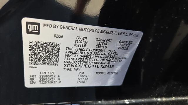 2026 Chevrolet Equinox FWD LT