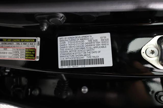 2026 Honda Ridgeline RTL