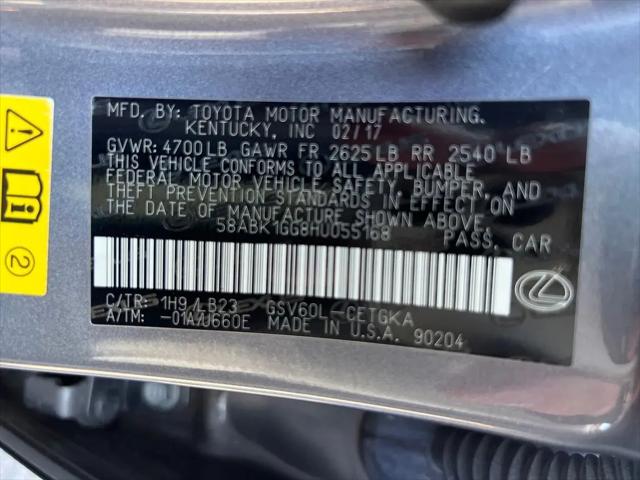 2017 Lexus ES 350 ES 350